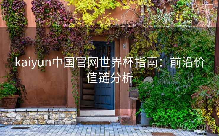 kaiyun中国官网世界杯指南：前沿价值链分析